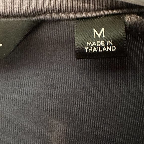 Travis Mathew APEX 1/4 Zip Activewear Stretch Top Long Sleeves Slate Blue Sz Med - Picture 4 of 10